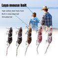 thumbnail image 3 of ZOUBAOQ ABS Carbon Steel 8cm Bionic Lure Mouse Bait - Realistic Movement, Stable Flight, Flexible Twisting, Sinking Design, 3 of 8