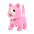 thumbnail image 1 of Juguete eléctrico para gatos que caminan con la cabeza temblorosa, lindo animal de compañía que camina con gato, juguete para regalo de cumpleaños, 1 of 8