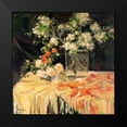 thumbnail image 2 of Stevens, Allayn 12x12 Black Modern Framed Museum Art Print Titled - White Freesia, 2 of 5