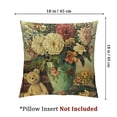 thumbnail image 4 of nygtbtfer Flower Throw Pillow Covers Flower Arrangement Pillow Cases Cushion Cases Throw Pillow Covers for Couch and Bed,2Se White, 4 of 7