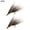 Multicolor, variant on Blarkrus 2 Pack Fishing Lures 2pcs Fly, Deceiver Fly Pattern with Fly Design, for Saltwater Fly Fishing for Tarpon and Dogfish, Black