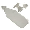 thumbnail image 1 of Armadura De Chasis De Acero Inoxidable, Parachoques De Armadura De Chasis Duradero Resistente A La Corrosión Con Tornillo Para Arrma Kraton EXB Para Coche 1/8 RC ANGGREK Stainless Steel Chassis Armor for Arrma Kraton, 1 of 8
