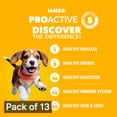 thumbnail image 3 of IAMS Proactive Health Dry Dog Food, Premium Dog Food Dry Recipe, 15 lb. Bag (Pack of 13), 3 of 10