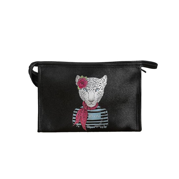 Korean Large Capacity Beauty Tote Waterproof Women Zipper Travel Toiletry Organizer Makeup Pouch Handbags Case Cosmetic Bag