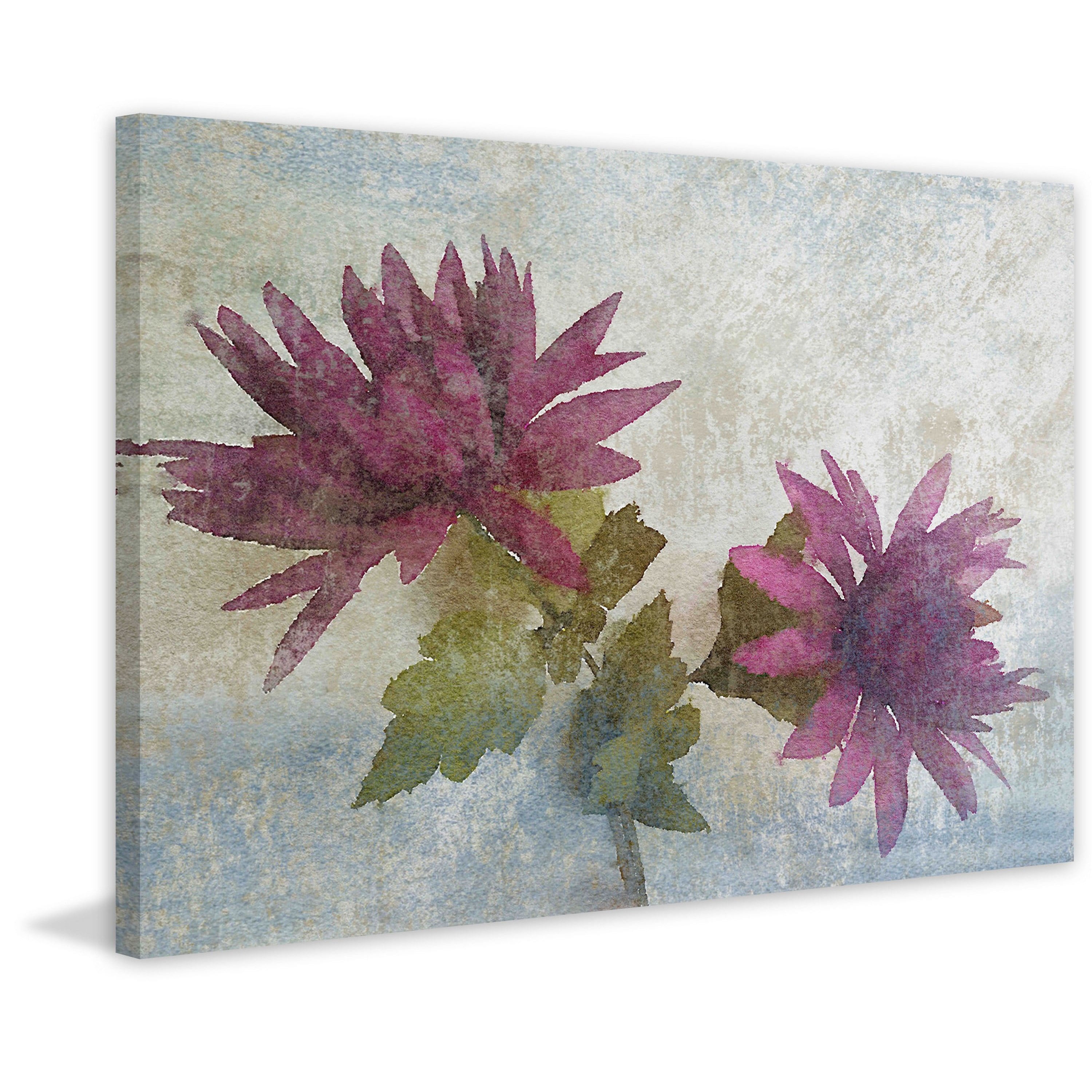 Marmont Hill - "Watercolor Garden 2" by Irena Orlov Painting Print on Wrapped Canvas