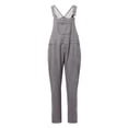 thumbnail image 5 of XIAOCHA Womens Denim Utility Overalls Relaxed Fit Cropped Adjustable Shoulder Denim Jumpsuits Durable Casual Weekend Overalls, 5 of 6