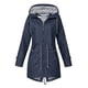 thumbnail image 5 of 1 unidad de abrigo impermeable para exteriores para mujer, chaqueta impermeable con cremallera larga para otoño e invierno, chaqueta impermeable para mujer, cazadora con capucha, prendas de vestir, 5 of 5