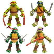 Teenage Mutant Ninja Turtles Classic Collection 4-Pack Action Figures, 4.7-Inch TMNT Toys