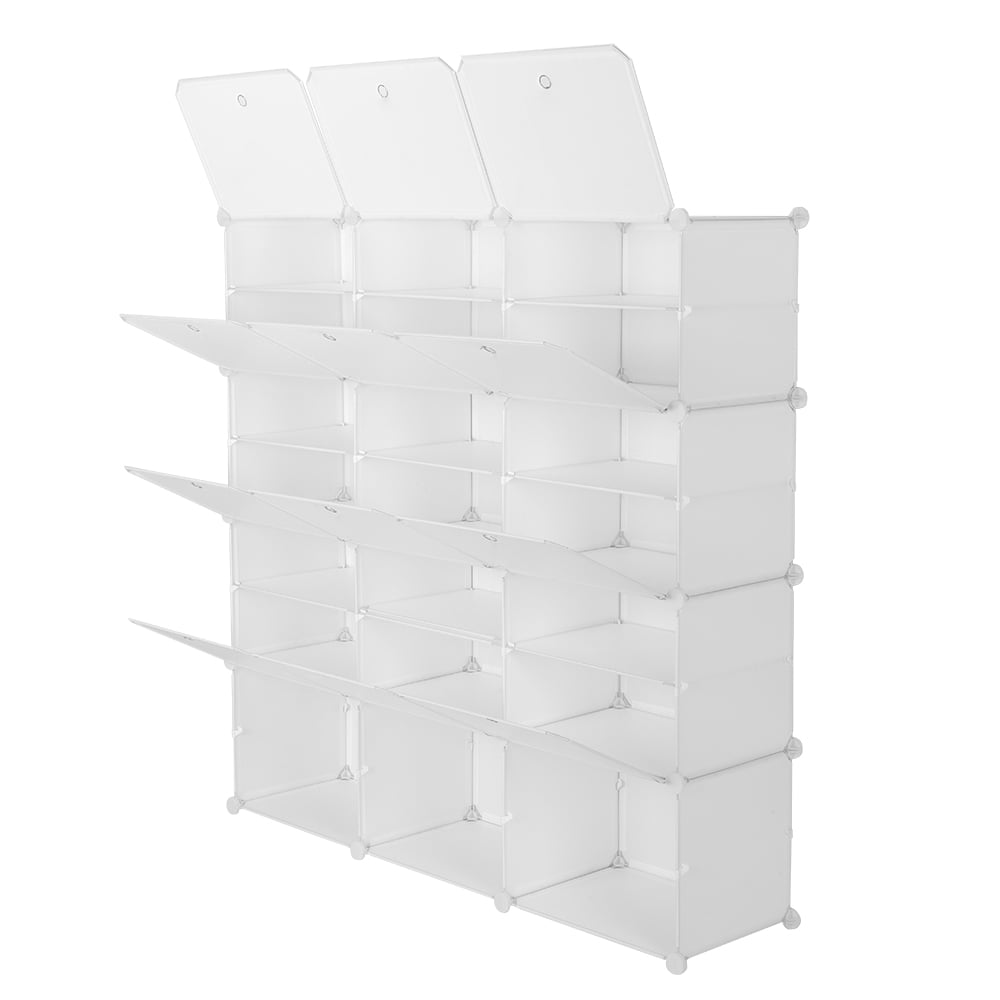 Portable Shoe Rack Organizer 66-72 Pair Tower Shelf Storage