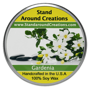 GARDENIA TUREEN 3-OZ. ALL NATURAL SOY CANDLE