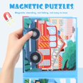 Puzzles for Kids Ages 35, 3 in 1 Vehicle Toddlers