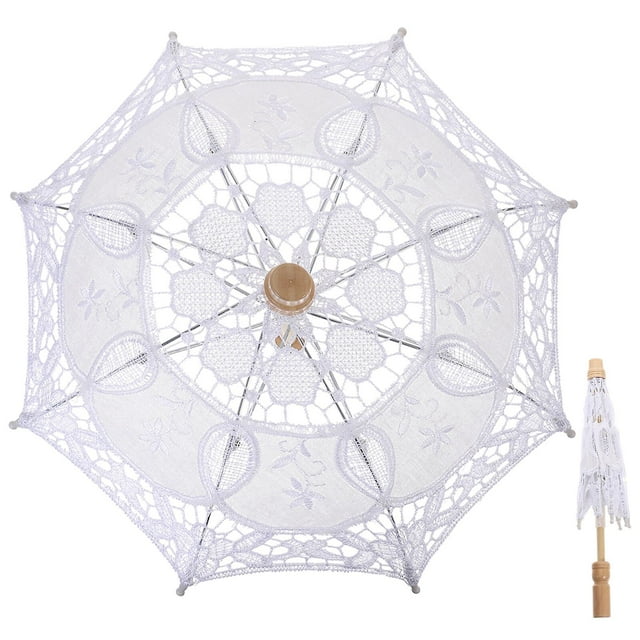 Bulk Umbrellas White Umbrella Wedding White Umbrella Lace Parasol Umbrella Bridal Shower Umbrella