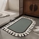 thumbnail image 1 of Alfombra de Baño Antideslizante, Tapete Absorbente para Suelo, Alfombra de Entrada con Superficie de Lino, 60 x 40 cm para Baño, Dormitorio, Pasillo, 1 of 6