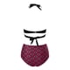 thumbnail image 4 of Mujeres Bikini Trajes de Baño sin Mangas Impresión Bikini Set, Empuje-Arriba Acolchado Traje de Baño para la Playa Y la Piscina, 4 of 6