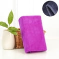 thumbnail image 1 of Nvzi 3 piezas de fibra ultrafina para cabello seco, multiusos, para baño, fitness, deportes, para manejar diversas situaciones sin esfuerzo. 11,81 x 27,56 pulgadas (morado mediano), 1 of 5
