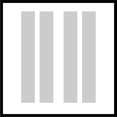 thumbnail image 4 of Sticker Connection | Fender Stripes Hash Marks - Vinyl Decal Universal for Car Truck Sticker Racing Stripe (Silver), 4 of 4