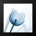thumbnail image 2 of Koetsier, Albert 15x15 Black Modern Framed Museum Art Print Titled - Indigo Tulip, 2 of 5