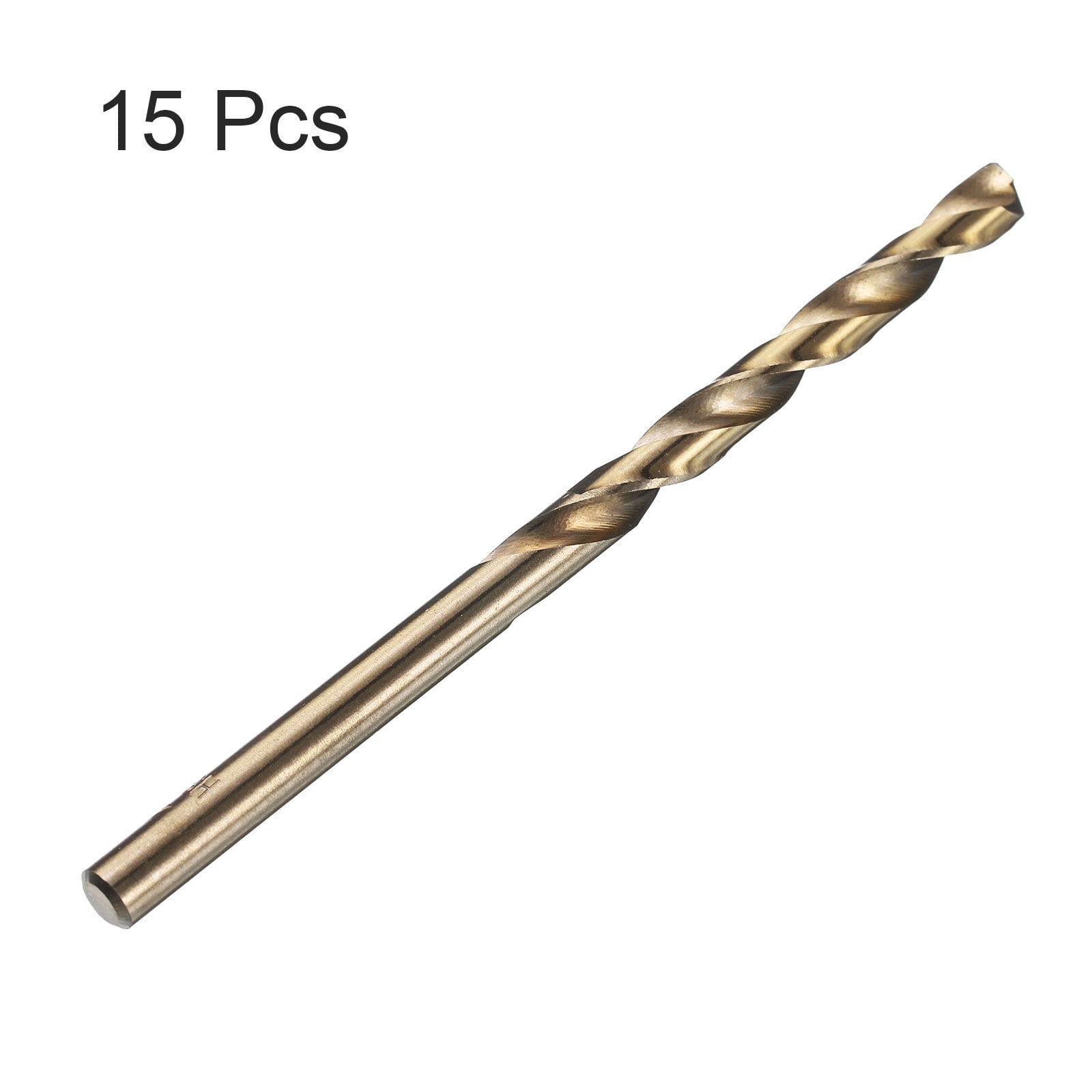 15pcs M35 Cobalt Drill Bit Set 4.9mm Cobalt High-Speed Steel
