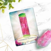 Crystal Spirits Oracle: A 58-Card Deck and Guidebook for Crystal Healing Messages, Divination, Clarity, and Spiritual Gu, (Hardcover)