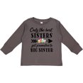 thumbnail image 3 of Inktastic Only the Best Sisters Get Promoted to Big Sister Boys or Girls Long Sleeve Toddler T-Shirt, 3 of 5