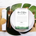 thumbnail image 3 of Koyal Wholesale Woodland Forest Theme Wedding Advice & Well Wishes Guest Book Cards for Bride and Groom, 56 Pack, 3 of 5