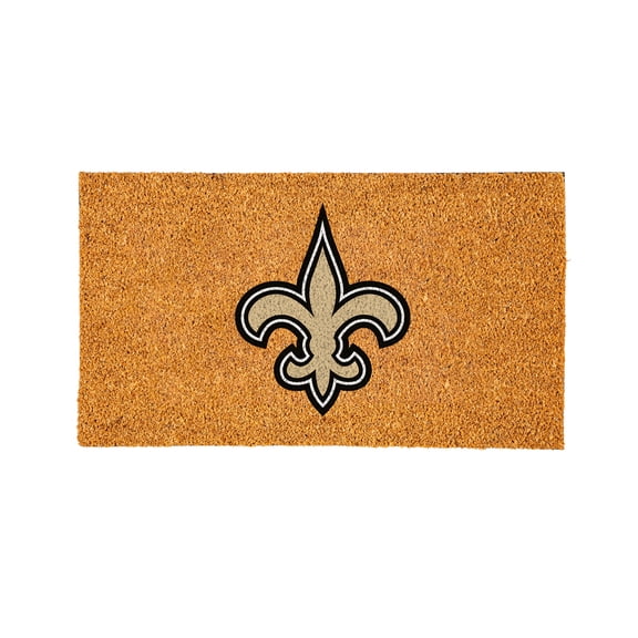New Orleans Saints 28" x 16" Logo Turf Mat