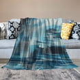thumbnail image 2 of Orinice Glitch Art Warm Lightweight Blanket Soft Fleece Blankets for All Seasons - Decorative Cow Gifts Blanket for Living Rooms Sofa - Flannel Material Blanket for Bed 50x60in, 2 of 6