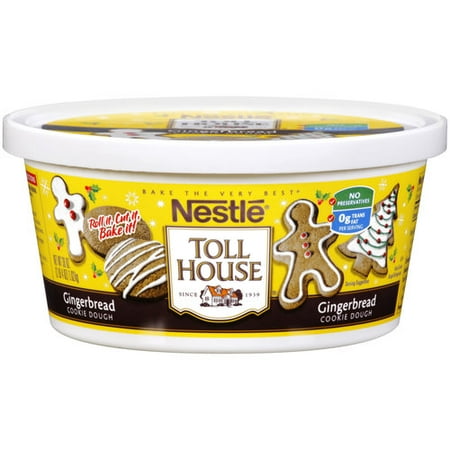 Nestle Toll House Gingerbread Cookie Dough, 36 oz