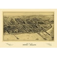 thumbnail image 2 of Mark 24x18 White Modern Wood Framed Museum Art Print Titled - Coney Island New York - Mark 1906, 2 of 4