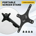 thumbnail image 4 of Portable Monitor Mounting Bracket Plate VESA 1/4 Inch Screw Hole to 100x100mm 75x75mm, M4 Screw Set, 4 of 5
