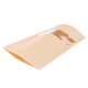 thumbnail image 3 of 50x Kraft Stand Up Food Bag Bolsa Resellable con Muesca Y Ventana Mate - 2 20x30 + 5 Sunnimix Bolsas Kraft de Sellado de Papel, 3 of 8
