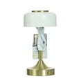thumbnail image 5 of Better Homes & Gardens Portable Milk Glass Table Lamp, Rechargeable, 5 of 15