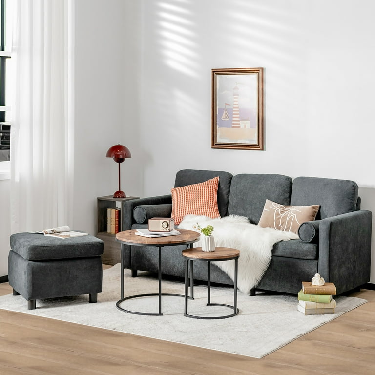 Costway convertible cheap sectional sofa