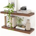 thumbnail image 3 of Floating Shelves Long ; Deep Floating Shelf Wall Mounted Rustic Deep Bookshelf Large Display Storage Shelves for Bathroom Bedroom Kitchen ;;D x, 3 of 6