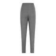 thumbnail image 4 of Leggings Women Elastic Waistband Gym Yoga Pants Thermal Leggings (Grey M), 4 of 4