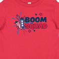 thumbnail image 4 of Inktastic 4th of July Boom Squad Blue and Red Fireworks Boys or Girls Baby T-Shirt, 4 of 5