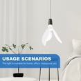 thumbnail image 5 of Phenofice 1Pcs 3- Fan Lamp Plastic Illumination Hanging Solar Lights General Users, 5 of 5