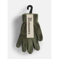 thumbnail image 2 of No Boundaries Women's Ribbed Knit Solid Gloves, 2 Pack, 2 of 4