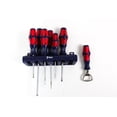thumbnail image 2 of Wera 300043 Kraftform USA Screwdriver Set with Bottle Opener - 7 Pieces, Limited Edition, 2 of 4