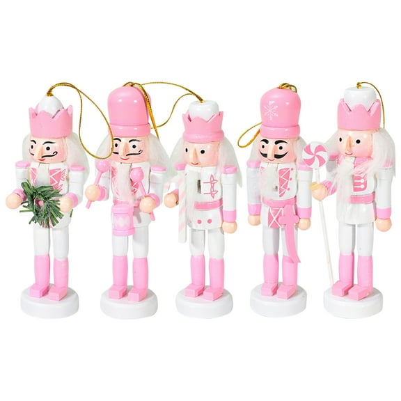 Gymnture christmas 5 Small Nutcracker Hanging Decor Xmas Puppet