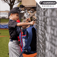 Guardian Rookie Baseball Bag For Youth Kids Bat Pack For Boys or Girls Holds Two Bats