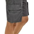 thumbnail image 5 of Wrangler Authentics Men's Cargo Short, Asphalt, 5 of 5