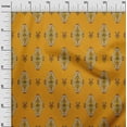thumbnail image 3 of oneOone Rayon Orange Fabric Block Quilting Supplies Print Sewing Fabric By The Yard 56 Inch Wide, 3 of 8