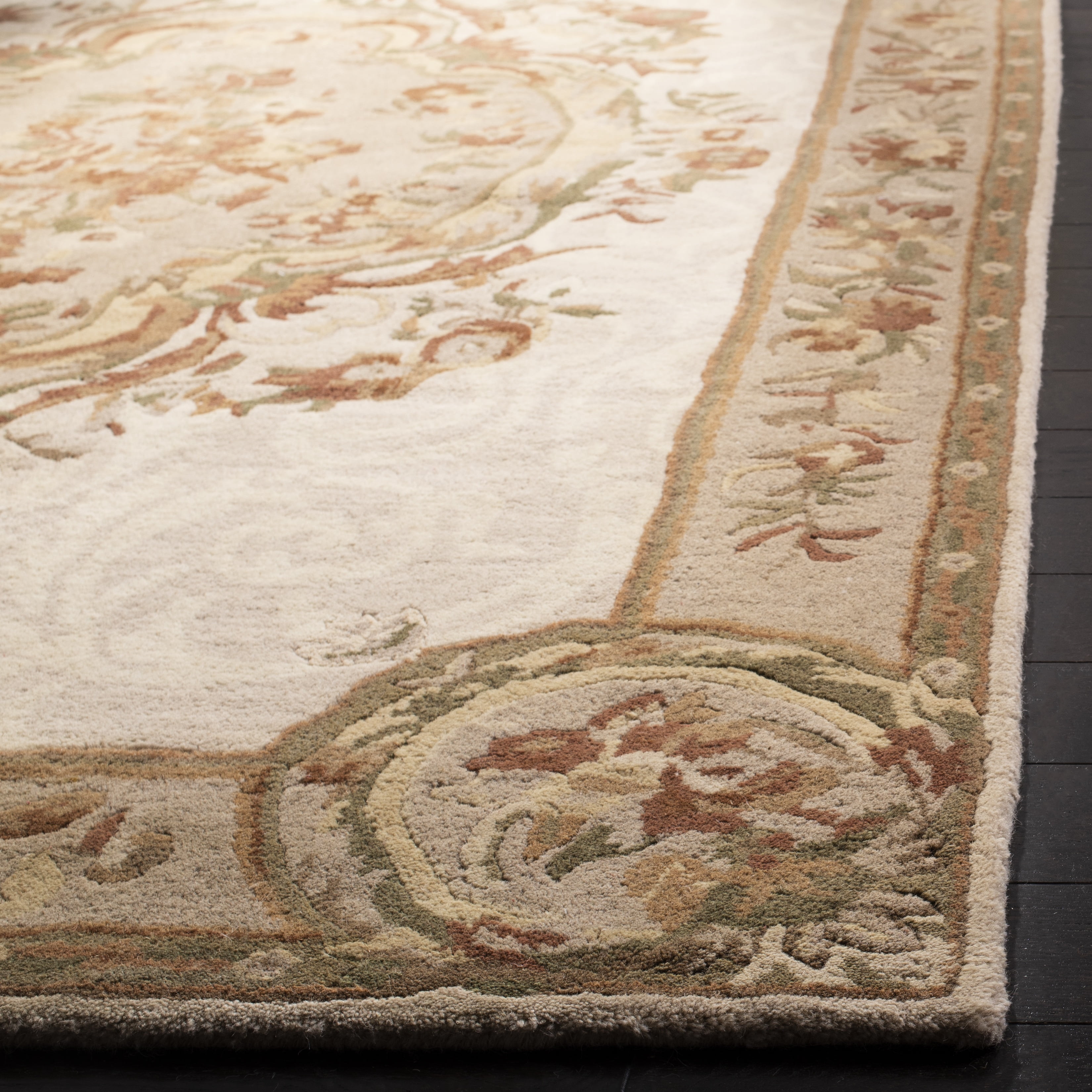 Safavieh Empire Bethanie Oriental Wool Area Rug, Ivory/Light Gray, 6' x 9'