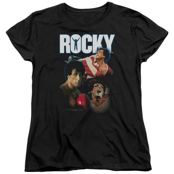 Rocky I Did It Women's T-Shirt Black