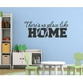 thumbnail image 4 of Bedroom Décor No Place Like Home Softball Wall Decals Vinyl Lettering Art 28x11-Inch Blk, 4 of 5