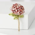 thumbnail image 4 of Giaone Chic Hydrangea Brooch with a Delicate Design Versatile Jewelry Pin Adornment Suitable for Enhancing Any Outfit, 4 of 17