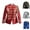 Blue, variant on UVEASISHA Mens Chinese Style Jackets Regular Fit Casual Stand Collar Dinner Suit Jacket Vintage Embroideried Button Party Dress Coat Today Sales,Red,XL