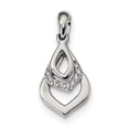 thumbnail image 3 of 925 Sterling Silver Cubic Zirconia Pendant, 3 of 3