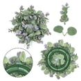 thumbnail image 4 of Guirnalda de flores artificiales para decoración de primavera y verano, guirnalda de plástico multicolor de 12.5 pulgadas para puertas, ventanas, paredes, uso en interiores y exteriores., 4 of 7
